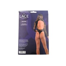 Load image into Gallery viewer, lace-by-lj-high-neck-lace-bodysuit-black