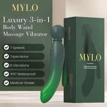 Load image into Gallery viewer, mylo-3-in-1-body-wand-massager-earth