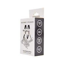 Load image into Gallery viewer, bound-to-please-adjustable-nipple-clamps-chain