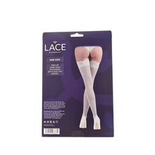 Load image into Gallery viewer, lace-by-lj-stay-up-thigh-high-stockings-with-lace-top