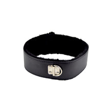 Load image into Gallery viewer, bound-to-please-furry-collar-with-leash-black