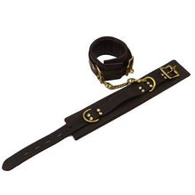 Load image into Gallery viewer, bound-nubuck-leather-ankle-restraints