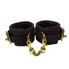 Load image into Gallery viewer, bound-nubuck-leather-ankle-restraints