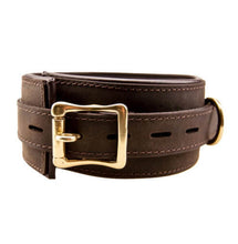Load image into Gallery viewer, bound-nubuck-leather-collar