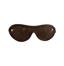 Load image into Gallery viewer, bound-nubuck-leather-blindfold