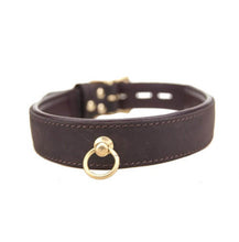 Load image into Gallery viewer, bound-nubuck-choker-with-o-ring