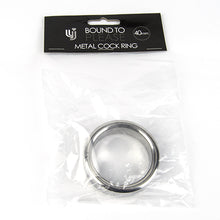 Load image into Gallery viewer, bound-to-please-metal-cock-and-ball-ring-40mm