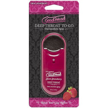 Load image into Gallery viewer, doc-johnson-goodhead-to-go-deep-throat-spray-sweet-strawberry