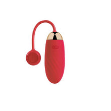 Load image into Gallery viewer, svakom-ella-app-controlled-silicone-vibrating-egg-red