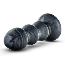 Load image into Gallery viewer, jet-black-jack-large-ribbed-butt-plug-7-inches