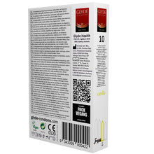 Load image into Gallery viewer, glyde-ultra-vanilla-flavour-vegan-condoms-10-pack