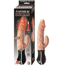 Load image into Gallery viewer, realistic-warming-thrusting-vibrating-dildo