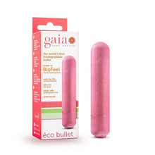 Load image into Gallery viewer, gaia-biodegradable-eco-bullet-vibrator-pink