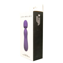 Load image into Gallery viewer, loving-joy-10-function-magic-wand-vibrator-purple