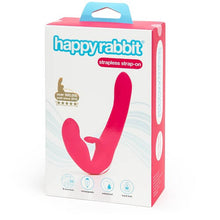 Load image into Gallery viewer, happy-rabbit-strapless-strap-on-rabbit-vibe-pink