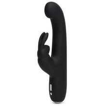 Load image into Gallery viewer, happy-rabbit-rechargeable-slimline-g-spot-rabbit-vibrator-black