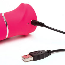 Load image into Gallery viewer, happy-rabbit-rechargeable-realistic-thrusting-rabbit-vibrator-pink