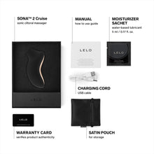 Load image into Gallery viewer, lelo-sona-2-cruise-clitoral-massager-black