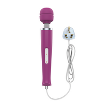 Load image into Gallery viewer, loving-joy-mains-operated-wand-vibrator-purple