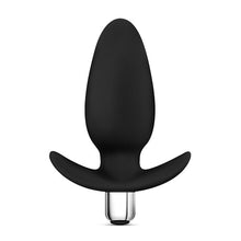 Load image into Gallery viewer, luxe-little-thumper-butt-plug-black