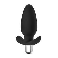 Load image into Gallery viewer, luxe-little-thumper-butt-plug-black