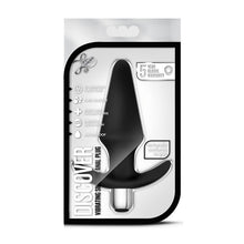 Load image into Gallery viewer, luxe-discover-butt-plug-black