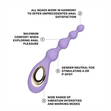 Load image into Gallery viewer, lelo-soraya-anal-beads-violet-dusk