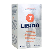 Load image into Gallery viewer, libido7-penis-enlargement-tablets-60-pack