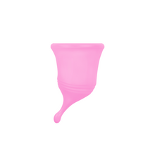 Load image into Gallery viewer, femintimate-eve-menstrual-cup-with-curved-stem-medium