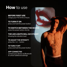 Load image into Gallery viewer, lelo-f1s-v3-ai-interactive-male-masturbator-blue