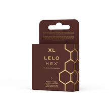 Load image into Gallery viewer, lelo-hex-condoms-respect-xl-3-pack
