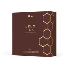 Load image into Gallery viewer, lelo-hex-condoms-respect-xl-36-pack