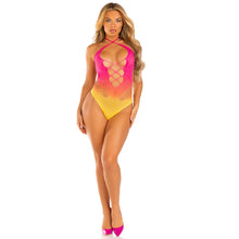 Load image into Gallery viewer, leg-avenue-seamless-ombre-halter-bodysuit