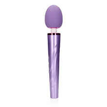 Load image into Gallery viewer, rechargeable-wand-vibrator-metallic-purple
