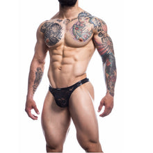 Load image into Gallery viewer, c4m-l4ce-thong-black