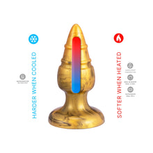 Load image into Gallery viewer, silexd-fantasy-collection-goldy-butt-plug-medium