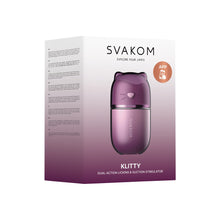 Load image into Gallery viewer, svakom-klitty-dual-action-licking-and-suction-stimulator