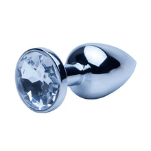 Load image into Gallery viewer, precious-metals-silver-anal-plug-small