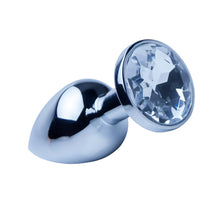 Load image into Gallery viewer, precious-metals-silver-anal-plug-large