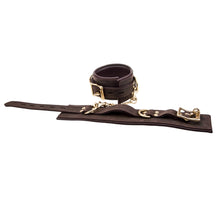 Load image into Gallery viewer, bound-nubuck-leather-wrist-restraints
