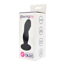 Load image into Gallery viewer, loving-joy-6-inch-silicone-dildo-with-suction-cup
