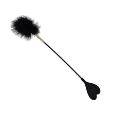 Load image into Gallery viewer, bound-to-please-silicone-heart-shaped-crop-with-feather-tickler
