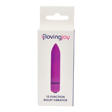 Load image into Gallery viewer, loving-joy-10-function-purple-bullet-vibrator
