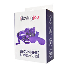 Load image into Gallery viewer, loving-joy-beginners-bondage-kit-purple-8-piece
