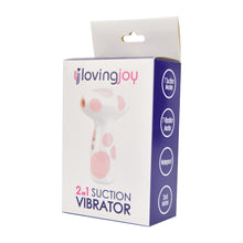 Load image into Gallery viewer, loving-joy-2-in-1-suction-vibrator-jumbo-dot
