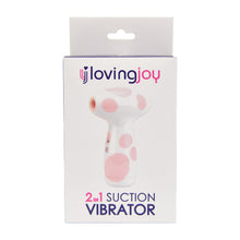 Load image into Gallery viewer, loving-joy-2-in-1-suction-vibrator-jumbo-dot
