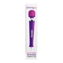 Load image into Gallery viewer, loving-joy-mains-operated-wand-vibrator-purple
