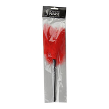Load image into Gallery viewer, bound-to-please-feather-tickler-red
