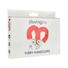 Load image into Gallery viewer, loving-joy-furry-handcuffs-red
