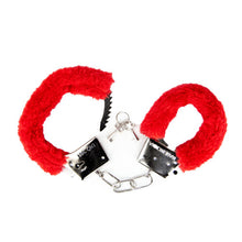 Load image into Gallery viewer, loving-joy-furry-handcuffs-red
